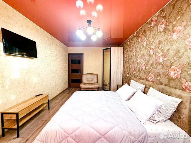 

1-к. квартира, 43 м², 2 кровати