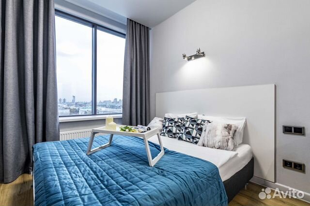 

Квартира-студия, 28 м², 2 кровати