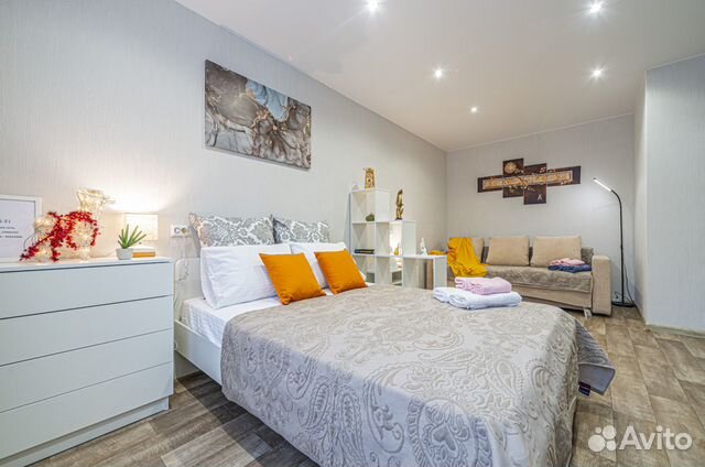 

1-к. квартира, 37 м², 2 кровати
