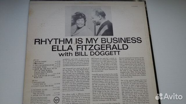 Ella Fitzgerald Великий Джаз Винил USA Ella Fitzgerald Великий Джаз Винил USA