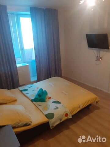 

1-к. квартира, 44 м², 1 кровать