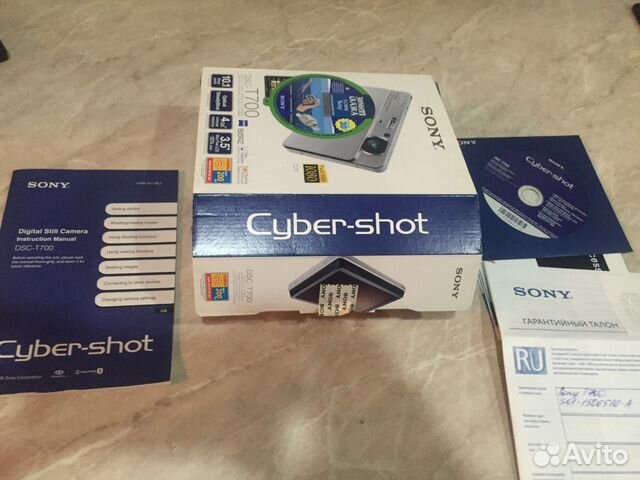 Цифровая фотокамера Sony Cyber shot dsct700 Япония Цифровая фотокамера Sony Cyber shot dsct700 Япония