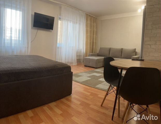 

Квартира-студия, 39 м², 2 кровати
