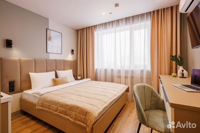 

Квартира-студия в апарт-отеле, 18 м², 1 кровать
