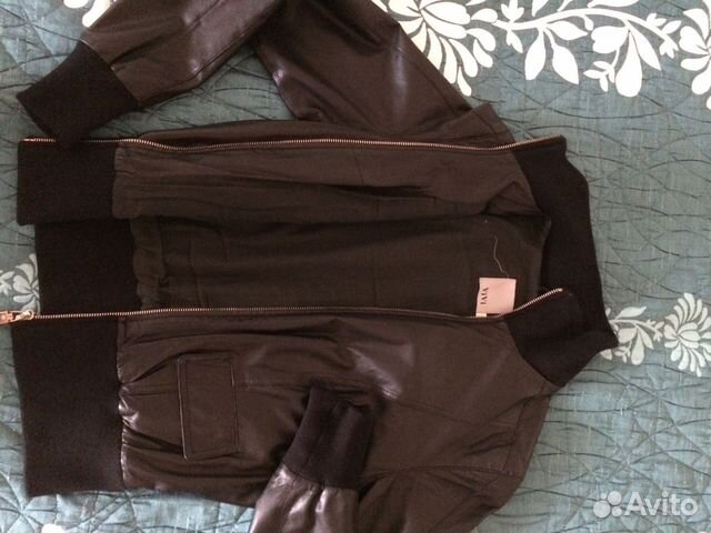 Куртка кожаная