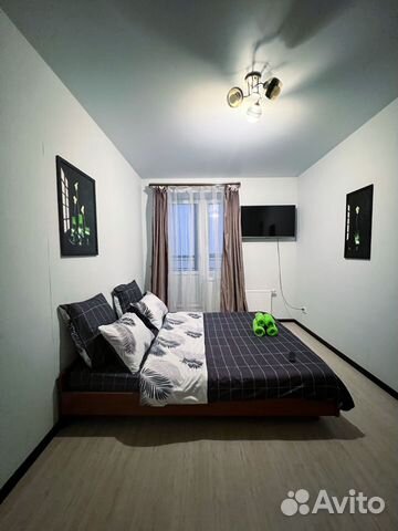 

1-к. квартира, 32 м², 3 кровати
