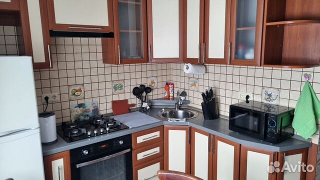 

1-к. квартира, 38 м², 3 кровати