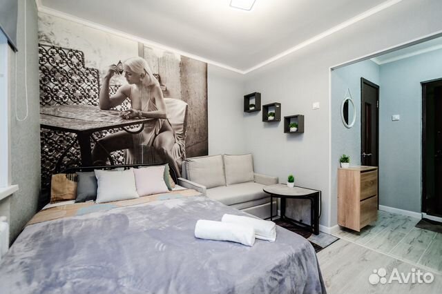 

Квартира-студия, 25 м², 2 кровати