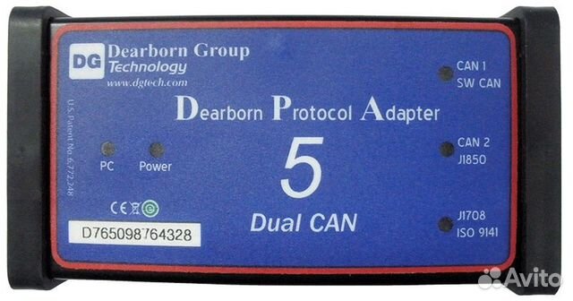 Авто сканер DPA5 Dearborn Protokol Adapter