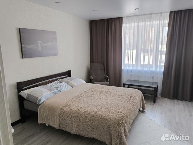 

1-к. квартира, 37 м², 2 кровати