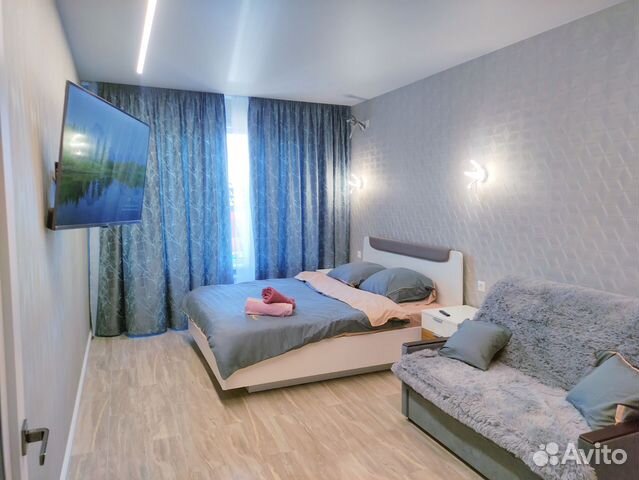 

1-к. квартира, 40 м², 2 кровати