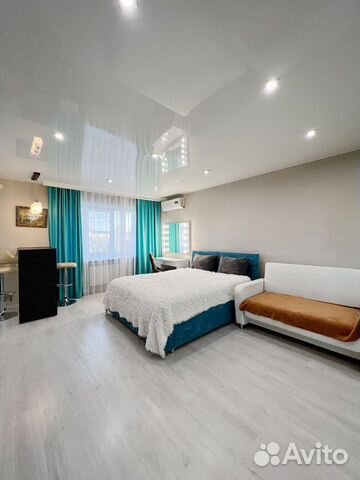 

Квартира-студия, 42 м², 2 кровати