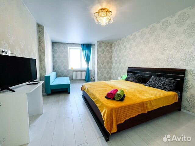 

1-к. квартира, 50 м², 3 кровати