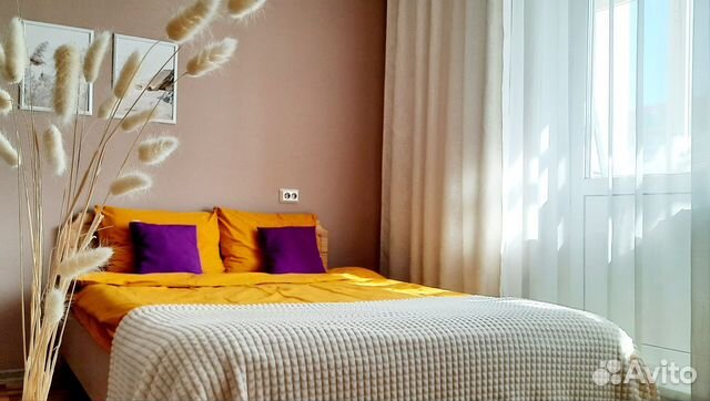 

1-к. квартира, 40 м², 2 кровати