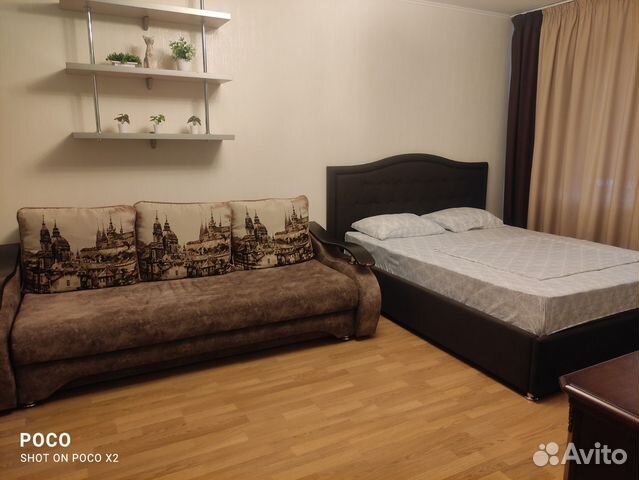

1-к. квартира, 42 м², 3 кровати