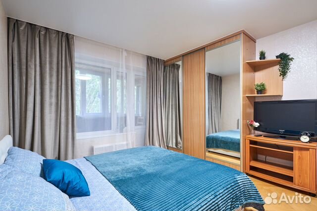 

1-к. квартира, 30 м², 2 кровати