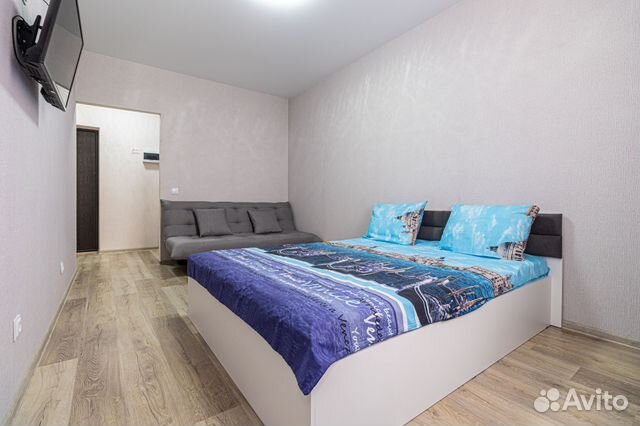 

1-к. квартира, 42 м², 2 кровати