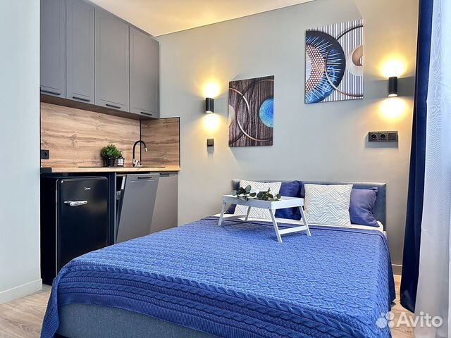 

Квартира-студия, 17 м², 1 кровать