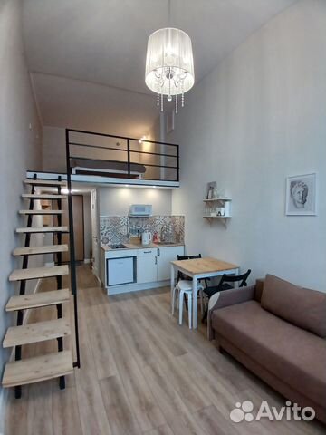 

Квартира-студия, 30 м², 2 кровати