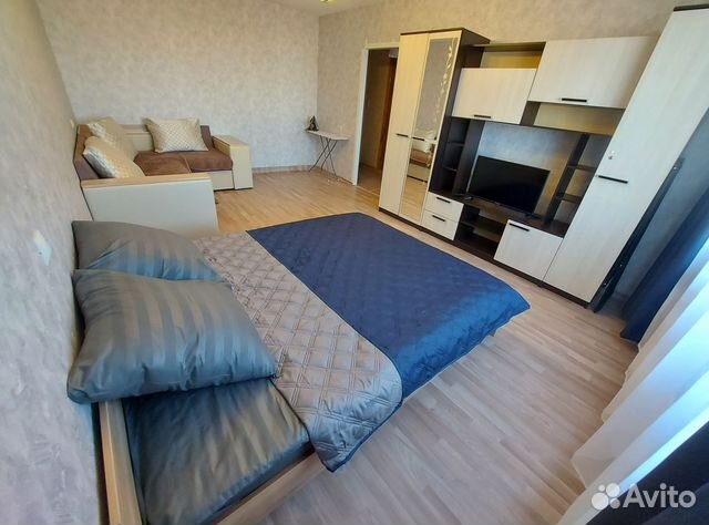

1-к. квартира, 37 м², 2 кровати
