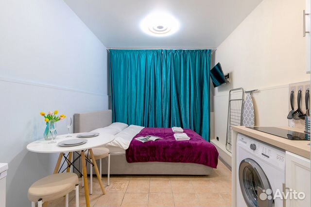 

Квартира-студия, 14 м², 1 кровать