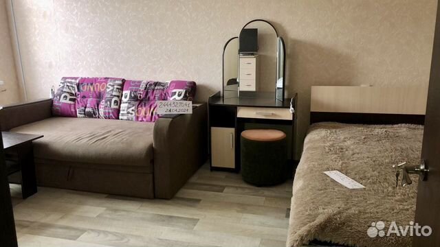 

1-к. квартира, 30 м², 2 кровати