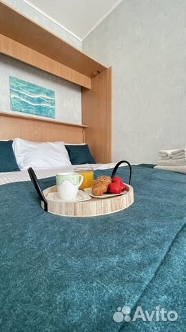 

1-к. квартира, 44 м², 2 кровати