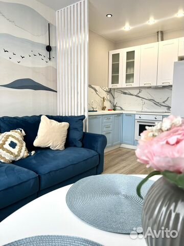 

1-к. квартира, 35 м², 2 кровати