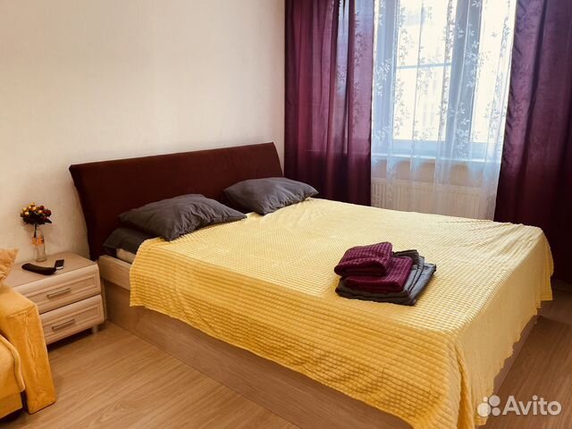 

1-к. квартира, 36 м², 2 кровати
