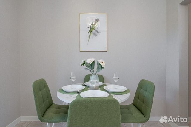 

1-к. квартира, 40 м², 2 кровати