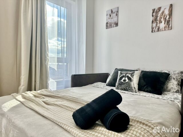 

Квартира-студия, 25,5 м², 2 кровати