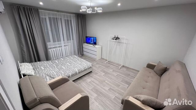 

1-к. квартира, 40 м², 2 кровати