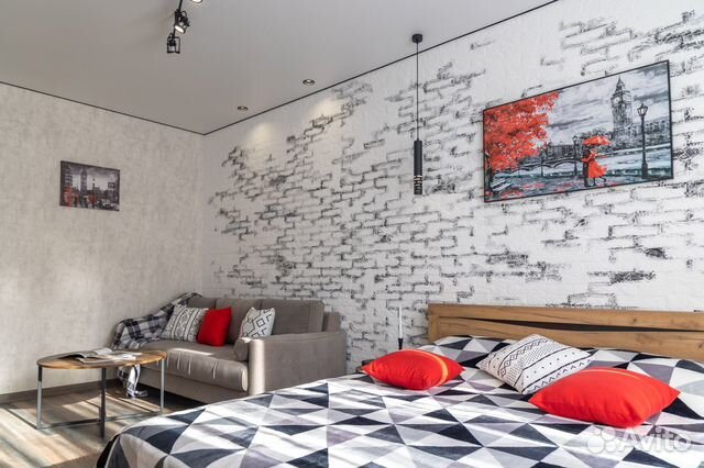 

1-к. квартира, 41 м², 2 кровати