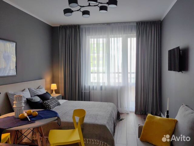 

Квартира-студия, 25 м², 2 кровати