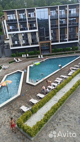 

Квартира-студия, 24 м², 2 кровати