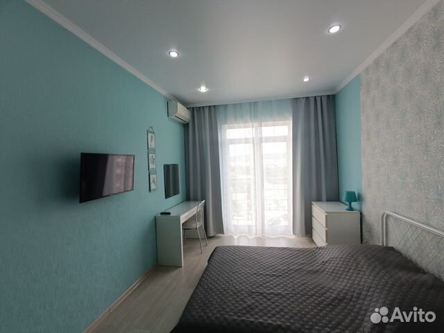 

1-к. квартира, 45 м², 2 кровати