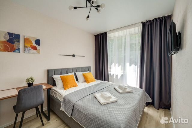 

Квартира-студия в апарт-отеле, 18 м², 1 кровать