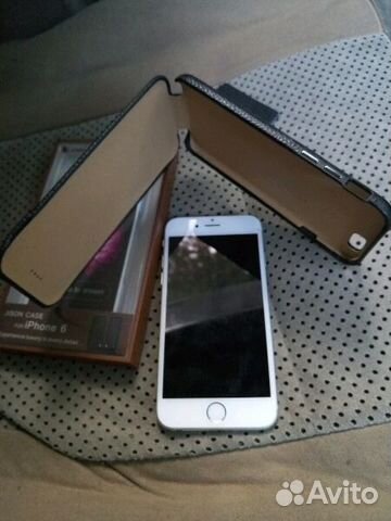 Премиальный кожаный чехол для iPhone 6