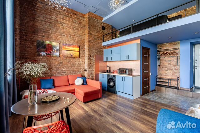 

Квартира-студия, 39 м², 2 кровати