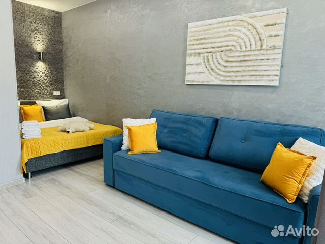 

Квартира-студия, 40 м², 3 кровати