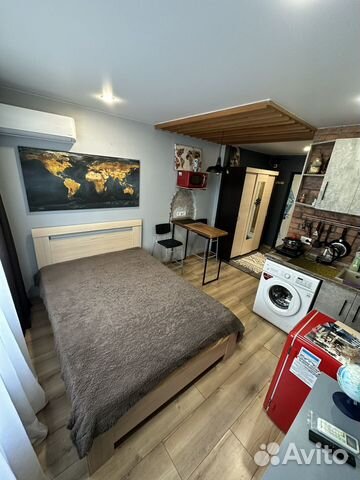 

Квартира-студия, 17 м², 1 кровать