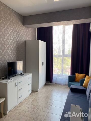 

Квартира-студия, 25 м², 2 кровати