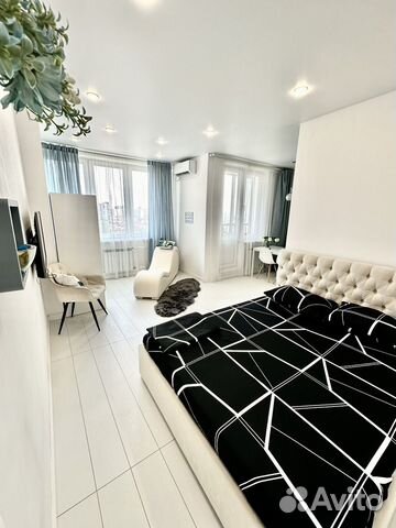 

Квартира-студия, 36 м², 1 кровать