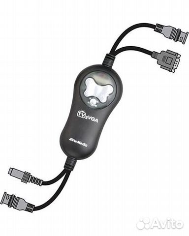 Разветвитель видеосигнала averdigi TV2VGA BNC-VGA