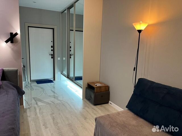 

Квартира-студия, 28 м², 2 кровати