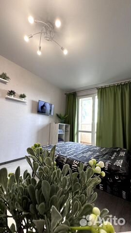 

Квартира-студия, 28 м², 1 кровать