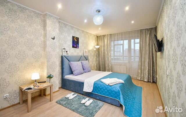 

1-к. квартира, 45 м², 2 кровати