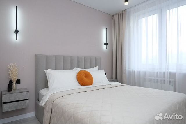 

1-к. квартира, 43 м², 2 кровати