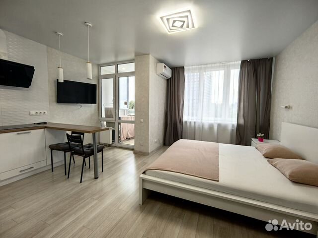 

Квартира-студия, 45 м², 2 кровати