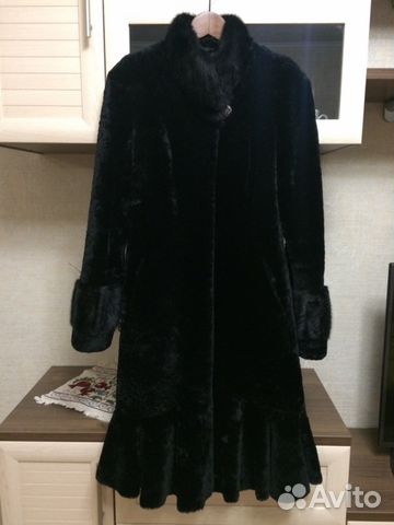 Шуба (мутон + норка) Шуба (мутон + норка)